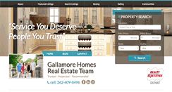 Desktop Screenshot of gallamorehomes.com